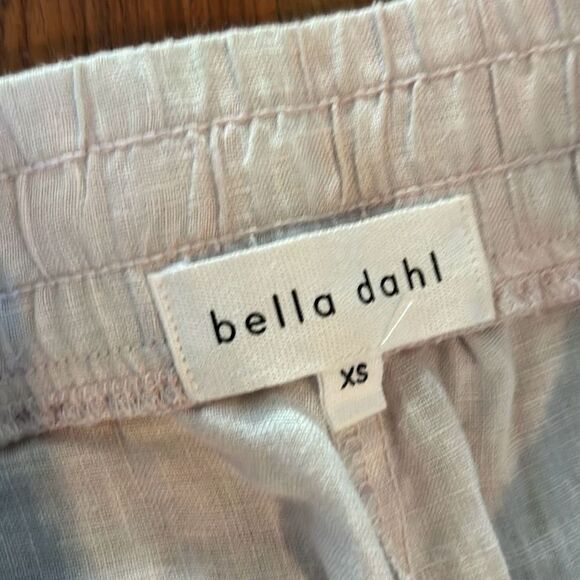 Bella dahl blue and pink tie-dyed linen joggers XS - Picture 2 of 4